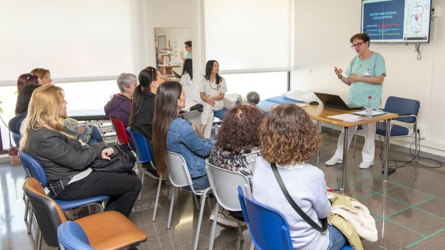 Texto Alternativo: El Hospital Universitario de Getafe pone en marcha una Escuela de Pacientes de Linfedema