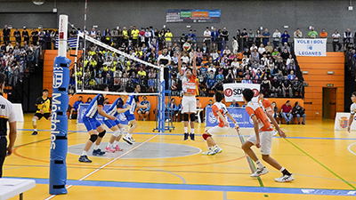 Texto Alternativo: Móstoles acogió el LXIII Campeonato de España Juvenil Masculino de Voleibol