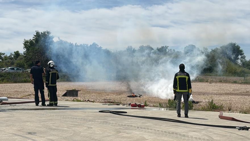 Texto Alternativo: La Comunidad de Madrid refuerza la formación para mejorar la respuesta de los profesionales ante incendios por baterías de litio