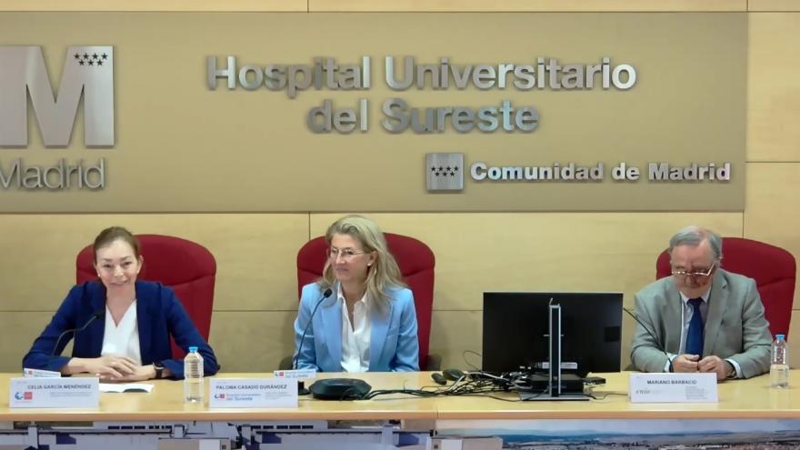Texto Alternativo: El Hospital Universitario del Sureste acoge una conferencia del investigador Mariano Barbacid