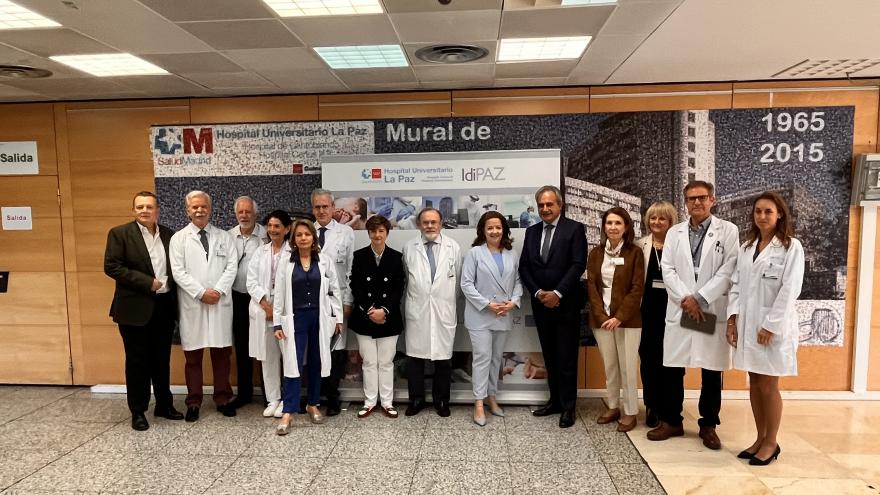 Texto Alternativo: El Hospital público La Paz de la Comunidad de Madrid, a la vanguardia en innovación sanitaria con su programa de IA para vigilar la salud de los astronautas