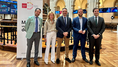 Texto Alternativo: El alcalde asiste a una jornada de Invest in Madrid y Capital Radio, para la atracción de inversión extranjera en Móstoles