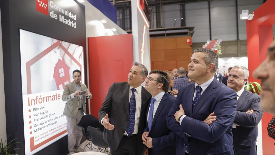 Texto Alternativo: La Comunidad de Madrid la Comunidad de Madrid presenta en el Salón Inmobiliario SIMA sus principales proyectos en materia de vivienda