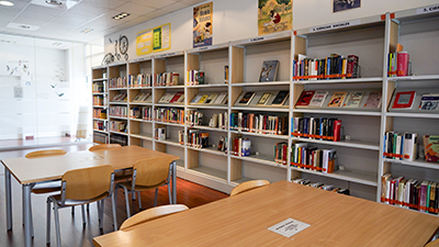Texto Alternativo: La sala de estudio de la biblioteca de Parque Coimbra amplía su horario en época de exámenes