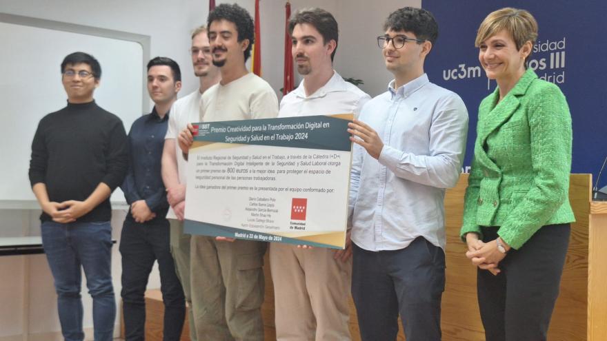 Texto Alternativo: El IRSST hace entrega de los premios Creatividad para la transformación digital en la seguridad y salud en el trabajo