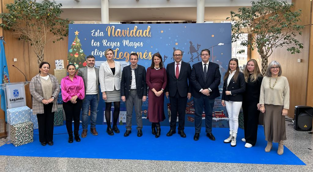 Texto Alternativo: “Esta Navidad, los Reyes Magos eligen Leganés”, nueva campaña con cinco acciones para dinamizar el comercio local