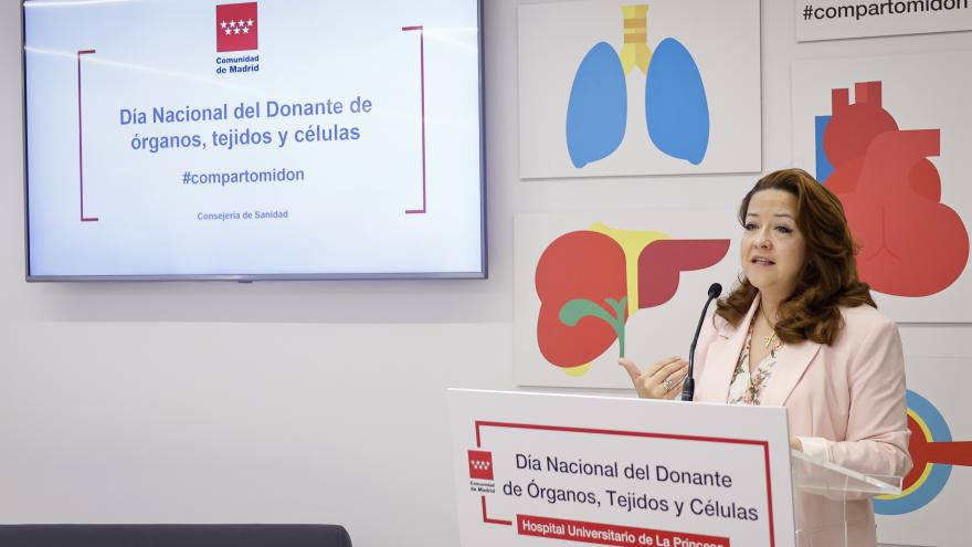 Texto Alternativo: La Comunidad agradece la generosidad de los madrileños que aumentaron el año pasado un 30% la donación de órganos