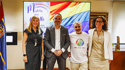 Texto Alternativo: El Ayuntamiento de Móstoles presenta la programación de la Semana Móstoles con Orgullo