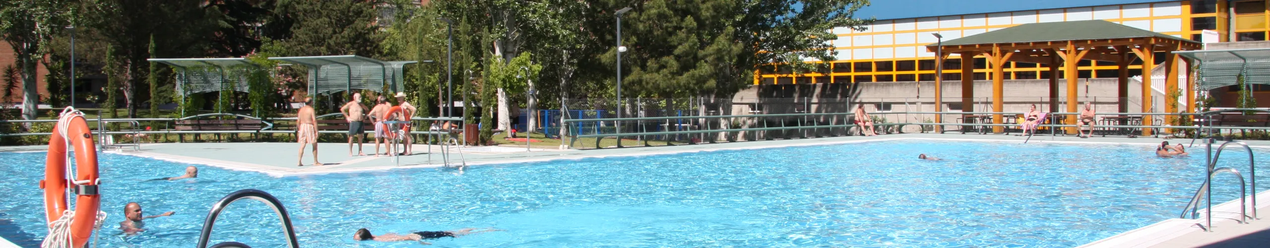 Texto Alternativo: Alcorcón abrirá este sábado la piscina municipal de Los Cantos con el fin de ayudar a paliar las altas temperaturas