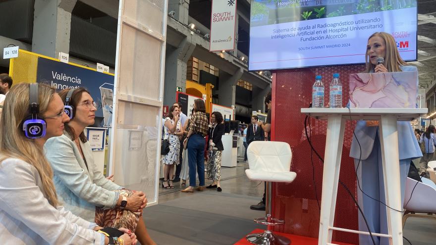 Texto Alternativo: La Comunidad de Madrid la Comunidad presenta en South Summit 2024 sus proyectos más innovadores en el ámbito de la sanidad pública