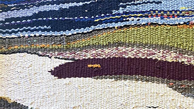 Texto Alternativo: Llega a Móstoles la exposición de arte textil, “Memoria de la nieve”, de Claudia de Santos