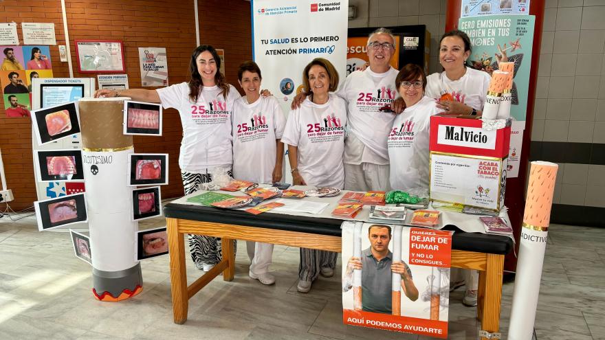Texto Alternativo: Los equipos de Atención Primaria ponen sobre la mesa razones y recursos para dejar de fumar
