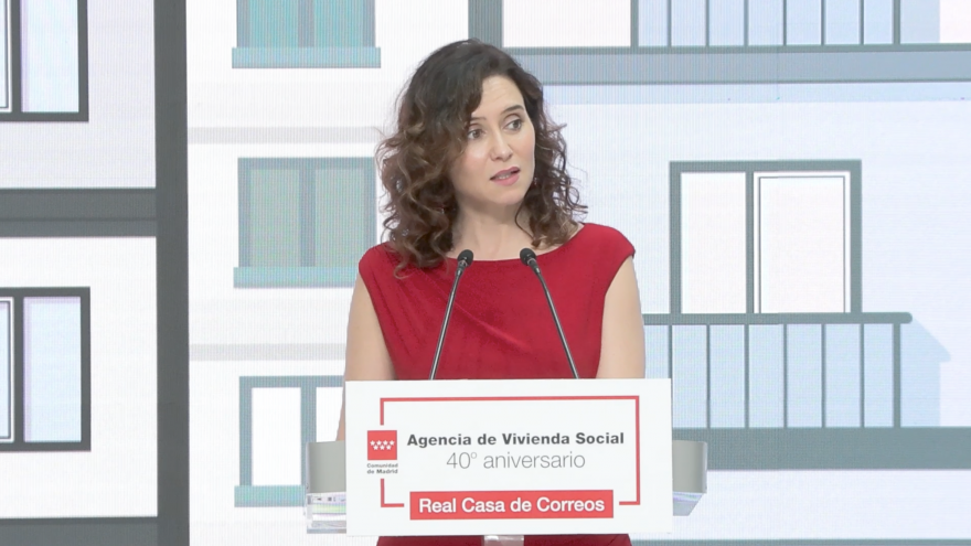 Texto Alternativo: Díaz Ayuso celebra 40 años de la Agencia de Vivienda Social consolidando a Madrid como la región “con los mejores servicios públicos de España y Europa”