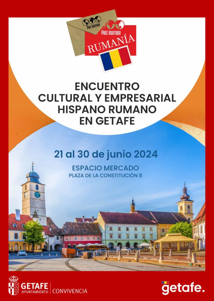 Texto Alternativo: Getafe celebra un Encuentro Cultural y Empresarial con Rumanía como ‘País Invitado’