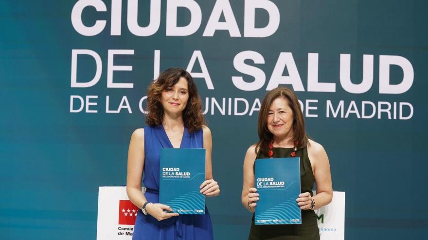 Texto Alternativo: Díaz Ayuso el Gobierno de la Comunidad de Madrid presenta la Ciudad de la Salud, el complejo sanitario público más grande de Europa: “Es el proyecto más importante de la Legislatura”