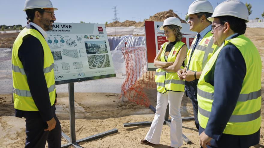 Texto Alternativo: La Comunidad de Madrid inicia en Boadilla del Monte la construcción de 524 viviendas del Plan Vive