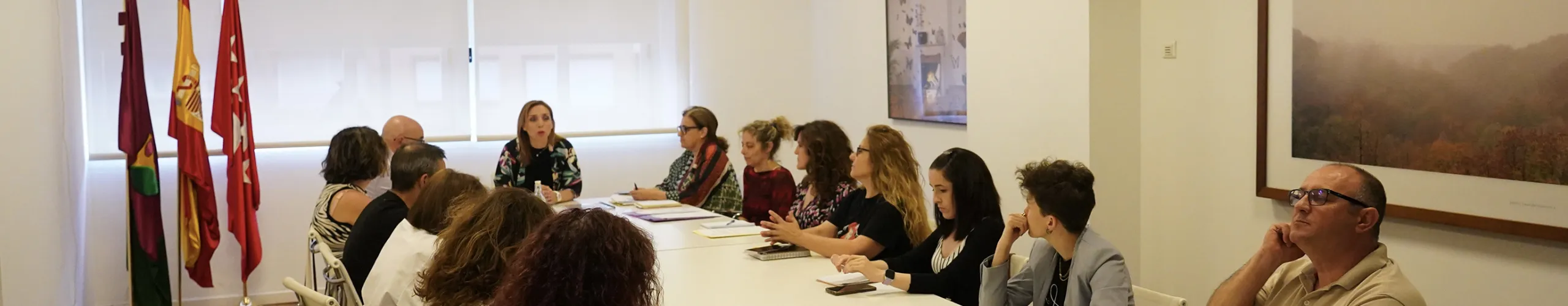 Texto Alternativo: Alcorcón constituye la Mesa de Igualdad del I Plan de Igualdad de la plantilla municipal del Ayuntamiento e Imepe para integrar el principio de igualdad de oportunidades