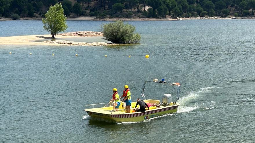 Texto Alternativo: Arranca el dispositivo de salvamento acuático del SUMMA 112 en el Pantano de San Juan
