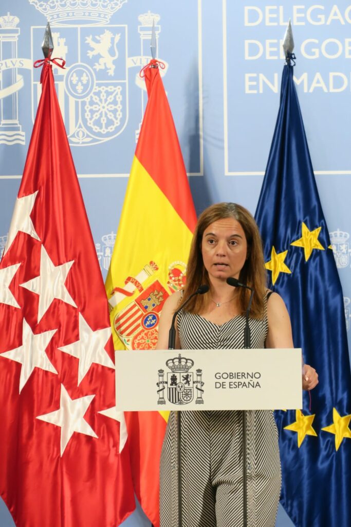 Texto Alternativo: La alcaldesa solicita a la presidenta regional la nueva estación de Metro en Marconi y un paso peatonal desde Getafe