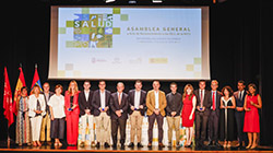 Texto Alternativo: El alcalde asiste a la Asamblea de la Red Española de Ciudades Saludables y al reconocimiento de las Entidades Locales en los Premios de Calidad