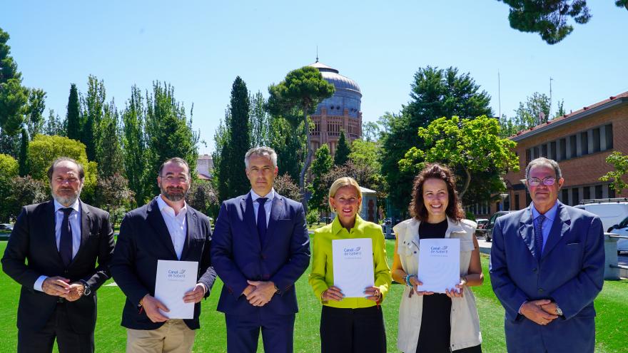 Texto Alternativo: La Comunidad de Madrid invierte 86 millones en infraestructuras hidráulicas para San Sebastián de los Reyes, Alcobendas y Colmenar Viejo