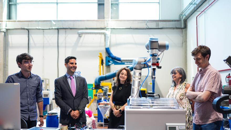 Texto Alternativo: La Comunidad de Madrid forja alianzas con líderes industriales como Airbus o ITPAero
