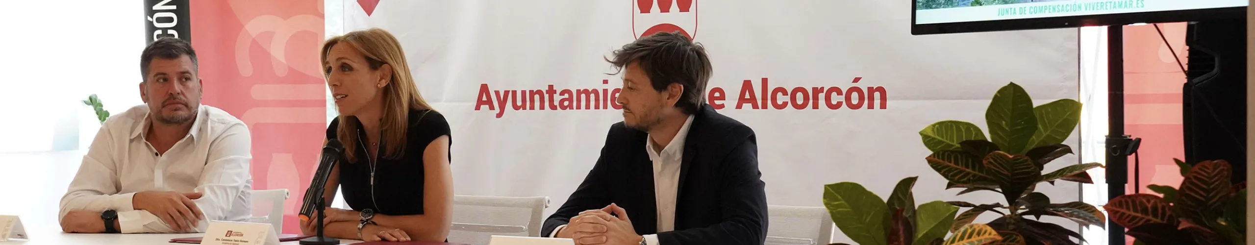 Texto Alternativo: Alcorcón reactiva la política de vivienda pública con la firma del convenio urbanístico de gestión para la ejecución de las obras de urbanización del ámbito de Retamar de la Huerta