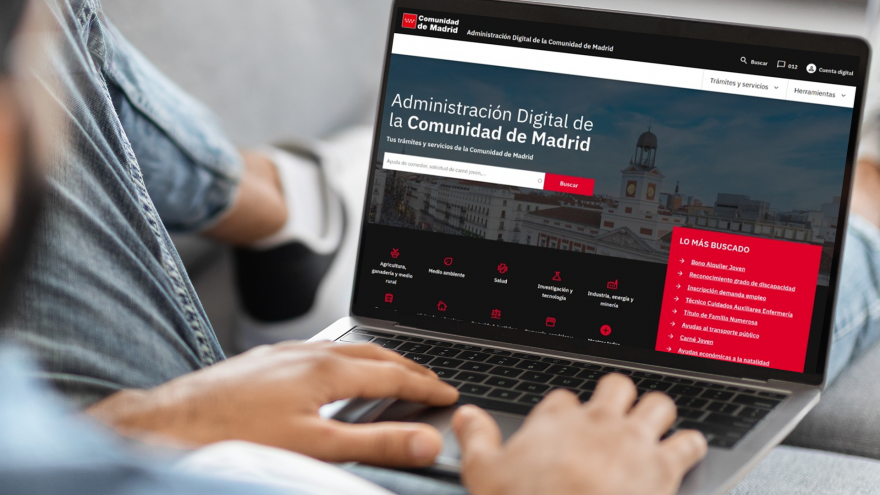 Texto Alternativo: La Comunidad de Madrid renueva su Sede Electrónica para mejorar la accesibilidad y agilidad de la tramitación