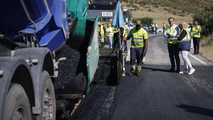 Texto Alternativo: La Comunidad de Madrid invierte 7 millones de euros para la conservación y mantenimiento de la carretera M-501
