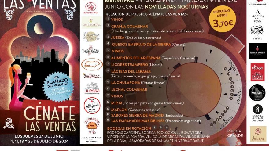 Texto Alternativo: La Comunidad de Madrid cierra la quinta edición de Cénate Las Ventas con récord de asistencia de 45.000 espectadores