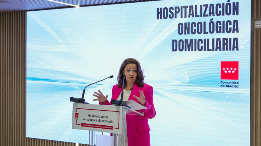 Texto Alternativo: La Comunidad de Madrid inicia en el Hospital público Gregorio Marañón un programa pionero en la región para administrar a domicilio tratamientos oncológicos