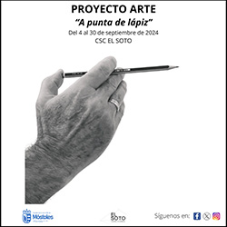 Texto Alternativo: El Centro Sociocultural El Soto acogerá la exposición “A punta de lápiz”