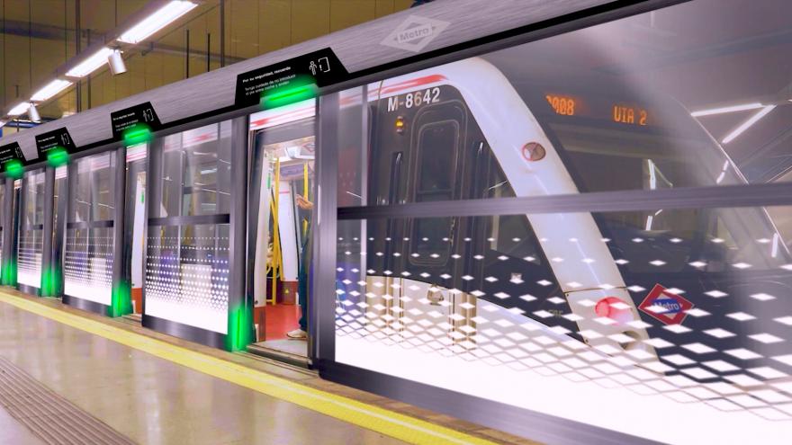 Texto Alternativo: La Comunidad de Madrid invierte más de 100 millones en puertas de andén para la automatización de la Línea 6 de Metro