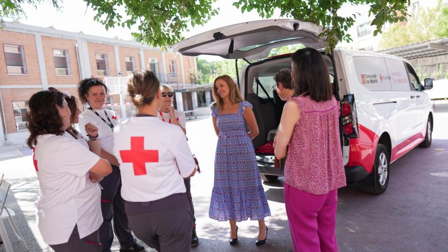 Texto Alternativo: La Comunidad de Madrid incorpora la atención psicológica en sus unidades móviles que atenderán emergencias sociales las 24 horas