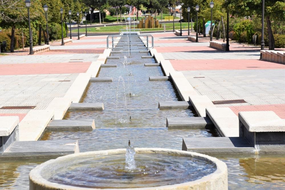 Texto Alternativo: La fuente de la Avenida de la Concordia estará fuera de servicio para realizar un tratamiento de hipercloración