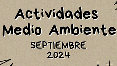 Texto Alternativo: Llega septiembre con un total de 13 actividades sobre medioambiente para todos los públicos