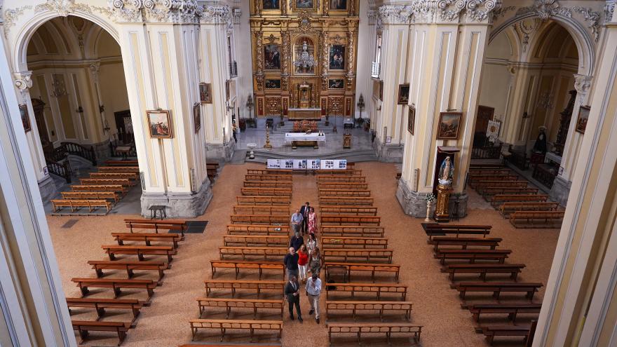 Texto Alternativo: La Comunidad de Madrid avanza en la restauración de la Iglesia de San Millán y San Cayetano