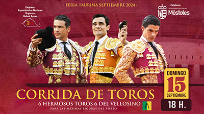 Texto Alternativo: Manzanares, Paco Ureña y Pablo Aguado serán los cabezas de cartel taurino de las Fiestas Patronales