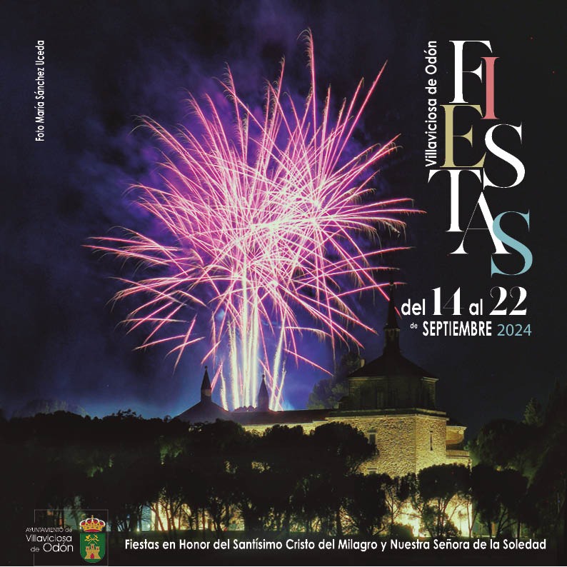 Texto Alternativo: Villaviciosa de Odón se prepara para vivir y disfrutar sus fiestas en honor al Santísimo Cristo del Milagro y Nuestra Señora de la Soledad del 14 al 22 de septiembre