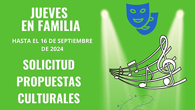 Texto Alternativo: Comienza el plazo para que artistas envíen sus propuestas para actuar en los Jueves en Familia