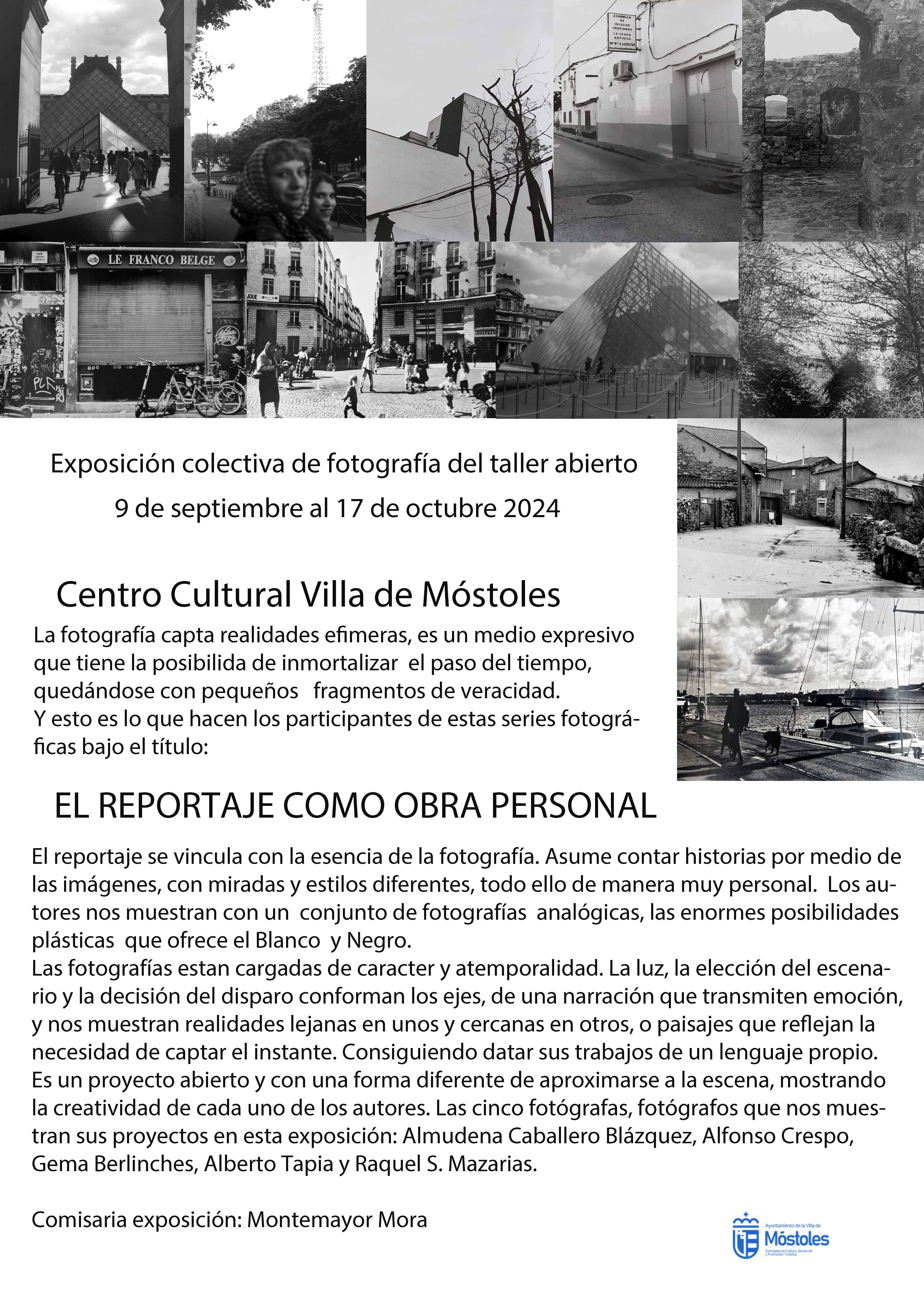 Texto Alternativo: Dos exposiciones fotográficas protagonizan la agenda cultural de esta semana de Móstoles en fiestas