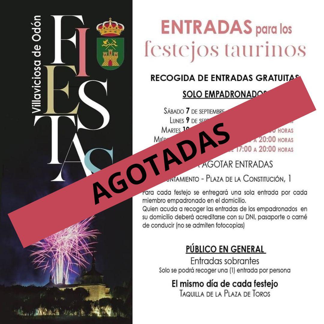 Texto Alternativo: Agotadas las entradas gratuitas para presenciar los festejos de la feria taurina de Villaviciosa de Odón