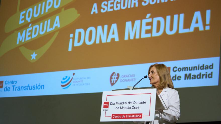 Texto Alternativo: La Comunidad de Madrid aumentó el último año casi un 10% los donantes de médula ósea