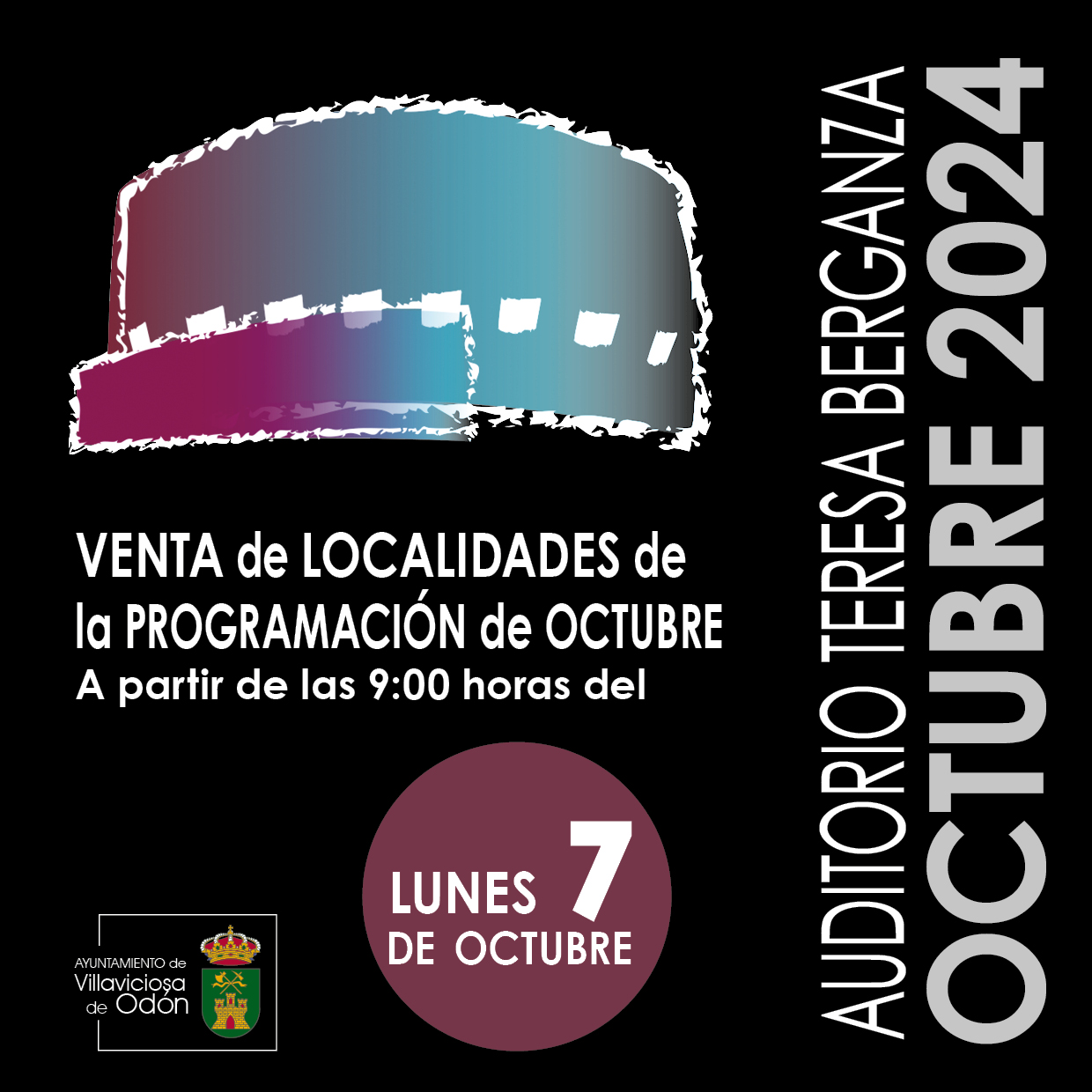Texto Alternativo: Este lunes se ponen a la venta las localidades para las representaciones de octubre en el Coliseo de la Cultura