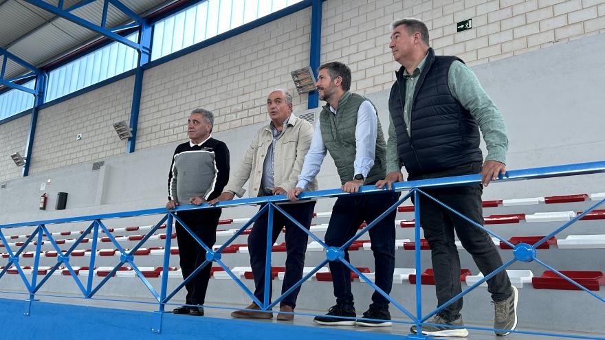 Texto Alternativo: La Comunidad de Madrid mejora las instalaciones deportivas municipales de Rozas de Puerto Real
