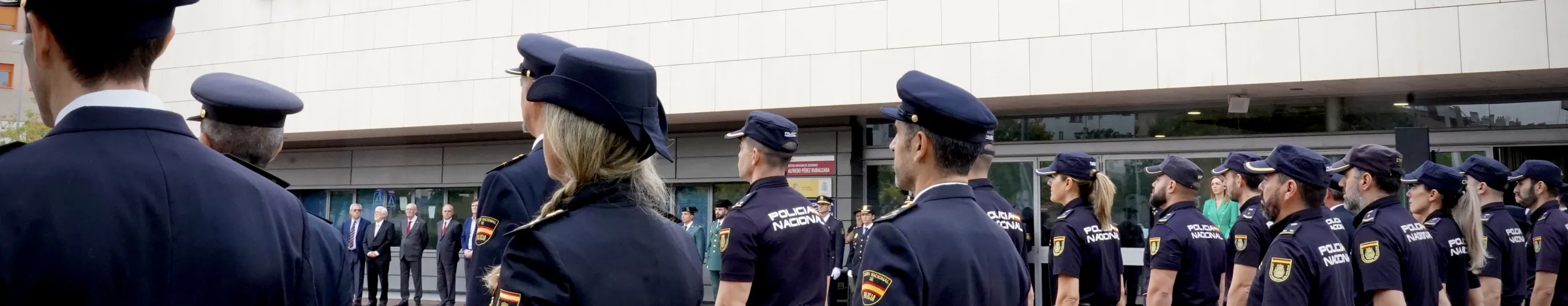 Texto Alternativo: Alcorcón celebra los Santos Ángeles Custodios, Día de la Policía Nacional, en el Centro Unificado de Seguridad