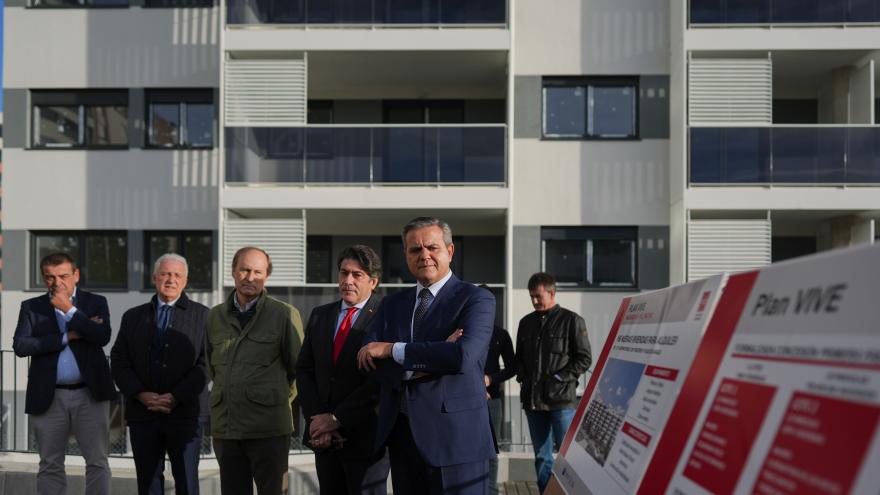 Texto Alternativo: La Comunidad de Madrid finaliza en Valdebebas la construcción de 166 nuevas viviendas del Plan Vive de alquiler a precio asequible