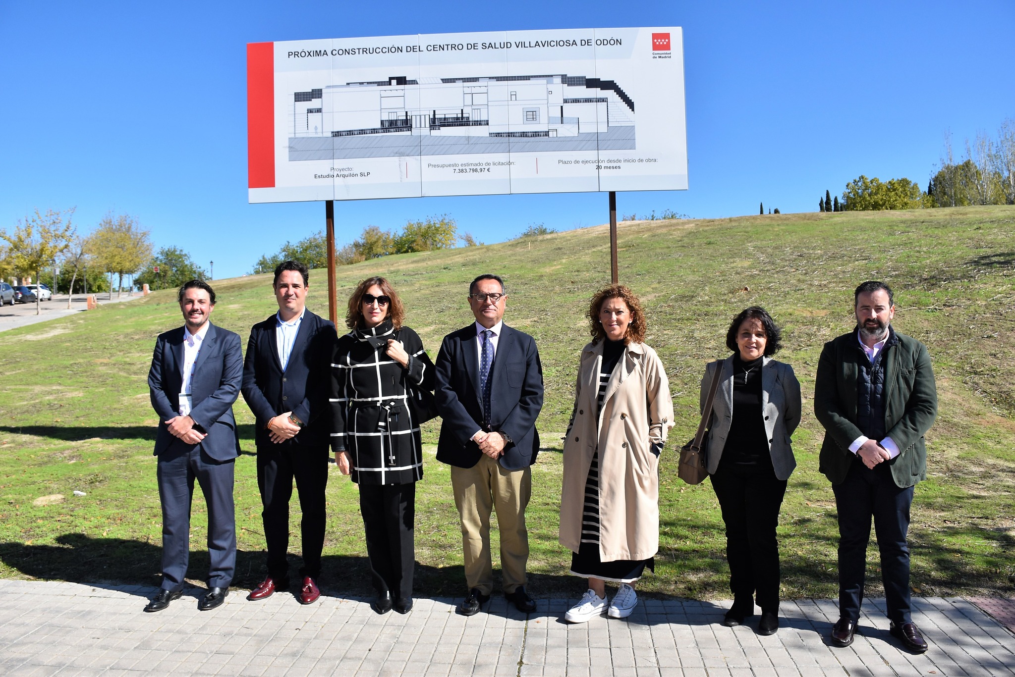 Texto Alternativo: Las obras del nuevo Centro de Salud de Villaviciosa de Odón comenzarán el próximo lunes 21 de octubre