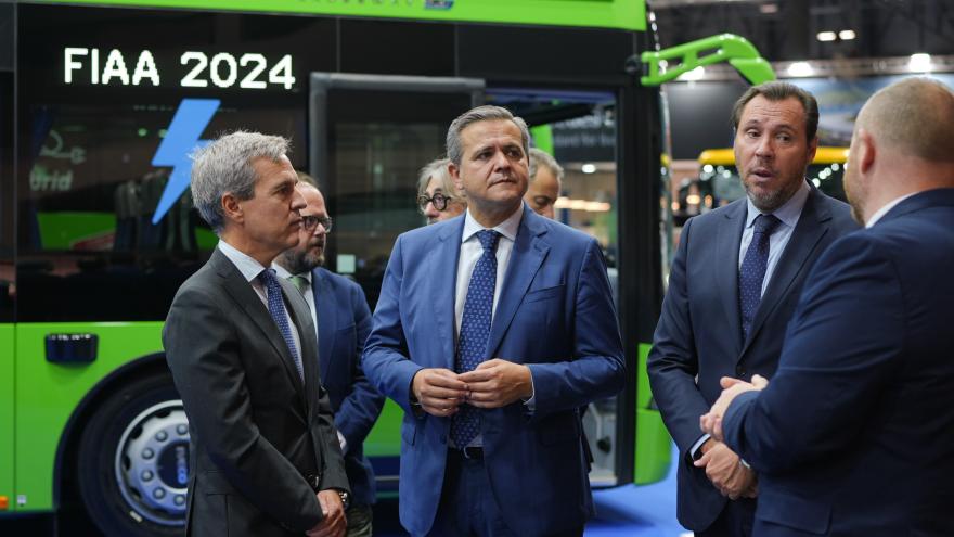 Texto Alternativo: La Comunidad de Madrid apuesta por un transporte en autobús menos contaminante y suma una flota con el 75% de vehículos impulsados por energías limpias