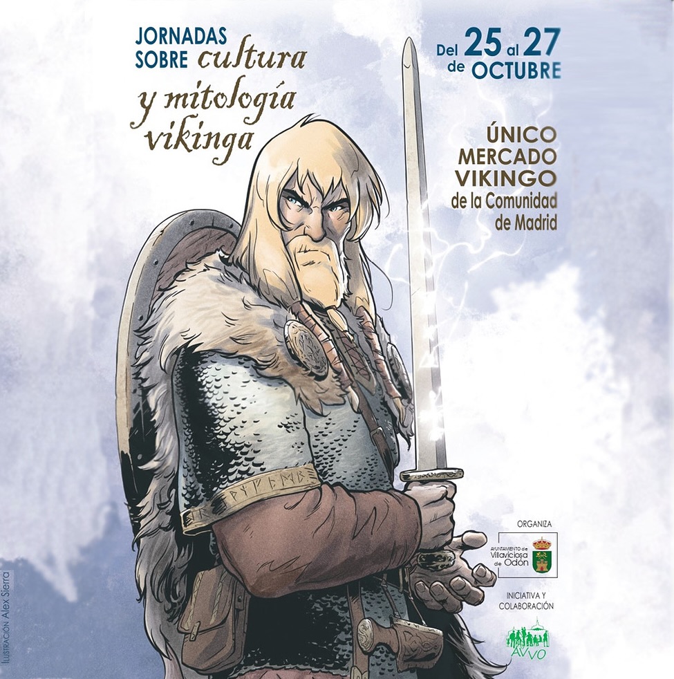Texto Alternativo: El Ayuntamiento de Villaviciosa de Odón organiza los días 25, 26 y 27 de octubre las Jornadas de Cultura y Mitología Vikinga